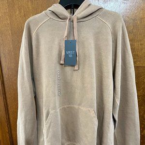 VRST Heavy Cotton Hoodie, size XL, Tan, NWT